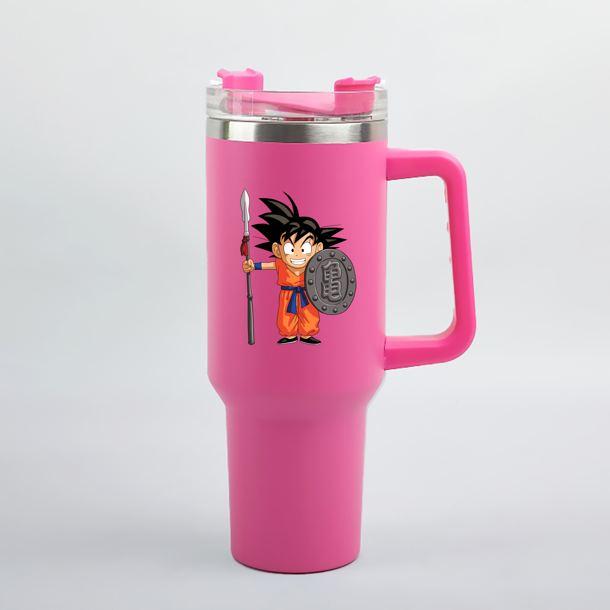 （画像用） ドラゴンボール 孫悟空（そん ごくう）Son Goku カカロット DRAGON BALL Kakarotto 1200mL車用タンブラー（カラープリント）